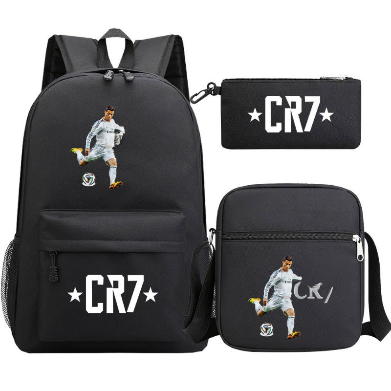 Cristiano Ronaldo Printed Youth Backpack Set 01 picture by color card 