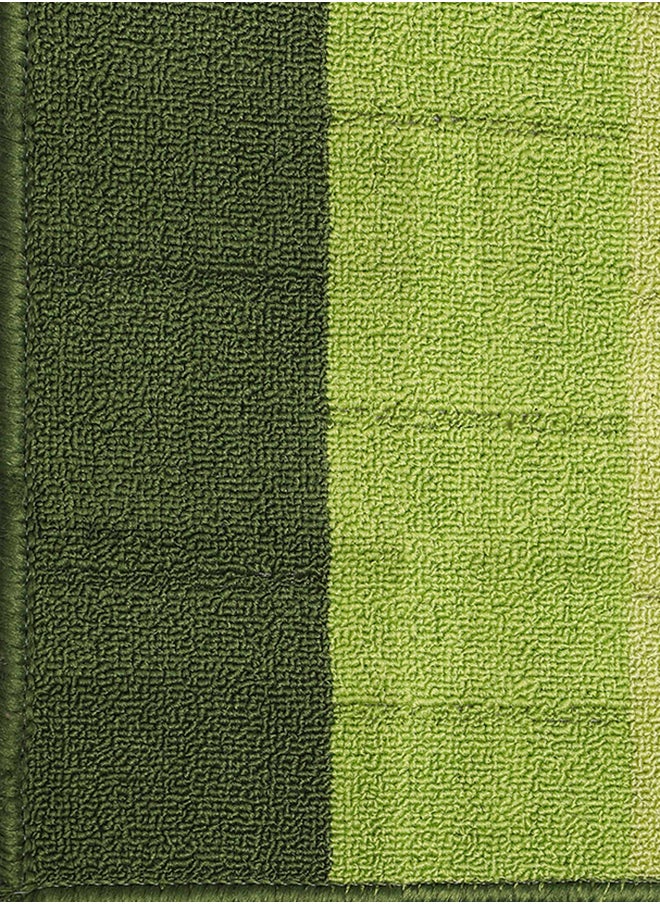 Status Contract Anti Slip Front Door Mat| Living Room Rug for Entrance Doors|Polypropylene Floor Mats Home|Essential Small Rugs for Office, Bedroom & Kitchen| (Green), 57 X 140 Cm  - Image 5