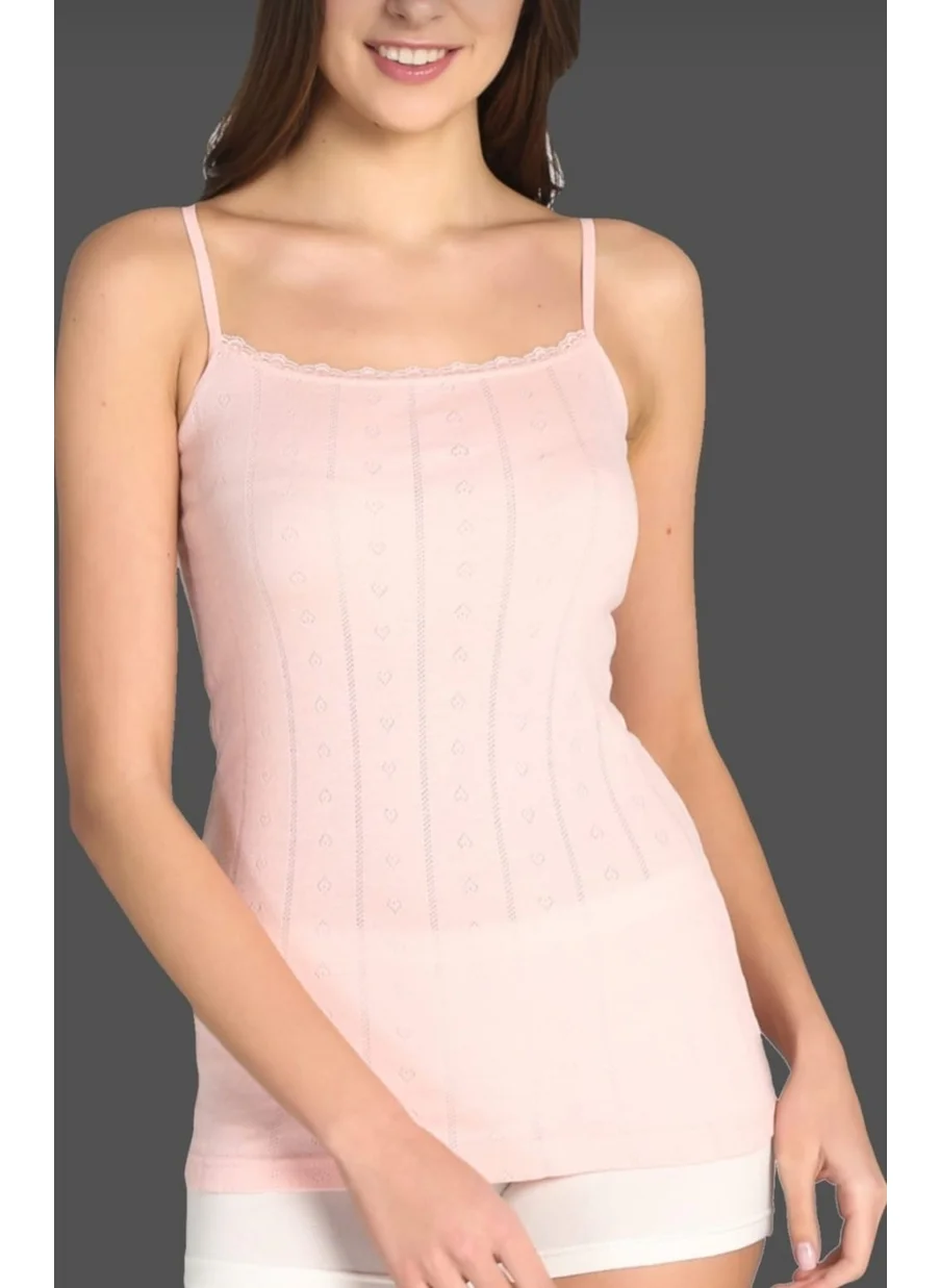 توتكو Passion 0200 Passion Women Jacquard Rope Strap 9 Piece Undershirt