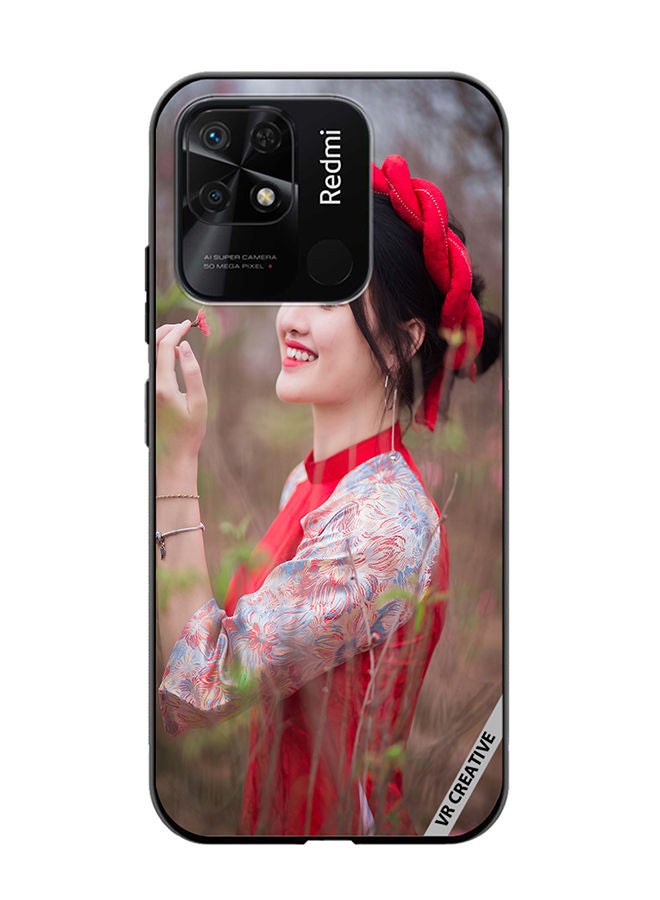 VR CREATIVE Protective Case Cover For Xiaomi Redmi 10C Thai Traditional Design Multicolour - Image 1