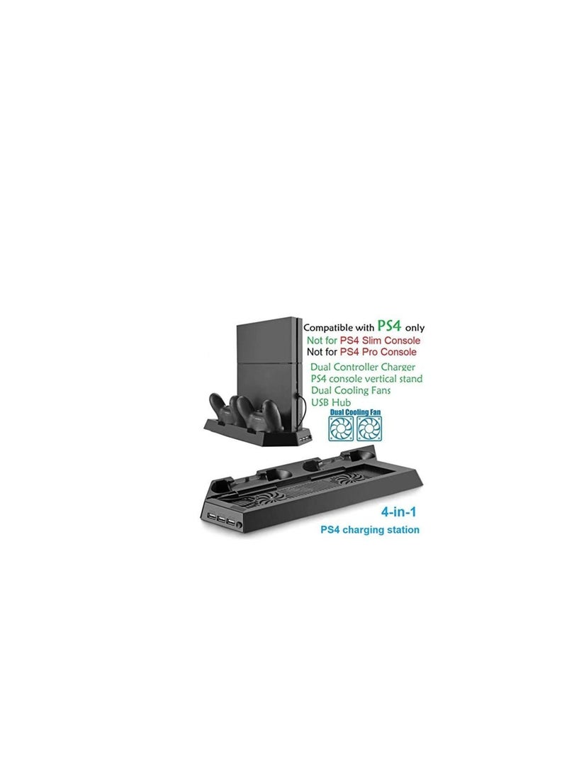Y&D USB Controller Charger Dock Station Stand Base Charging Cooling Cooler Fan 3 HUB for PS4 - Image 3