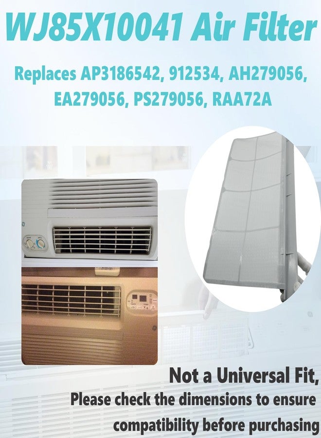 Auaurly 1 PC WJ85X10041 Air Filter Compatible with GE Room Air Conditioner,Air Conditioner Filter Replacement Part AP3186542, 912534, AH279056, EA279056, PS279056, RAA72A - Image 4