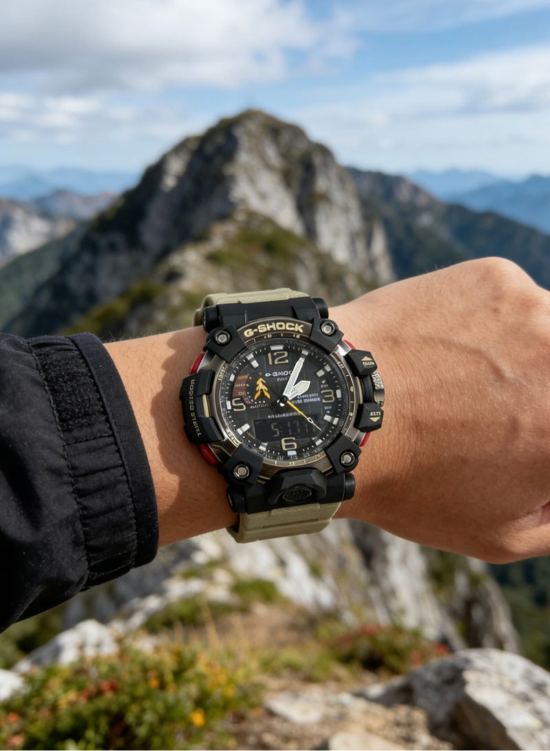 CASIO G-SHOCK series waterproof depth of 200 meters solar Shi Ying movement resin strap Japanese and Korean watch men's watch. - Image 3