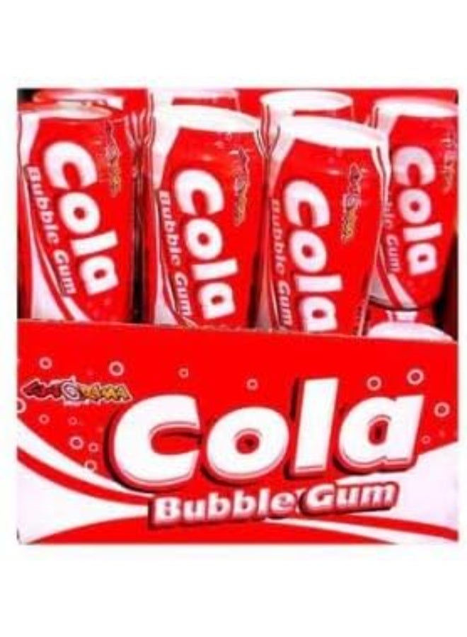 علكة كولا – بنكهة كولا الكلاسيكية | عبوة 12 قطعة | علكة قابلة للمضغ ممتعة للأطفال والكبار - Image 2