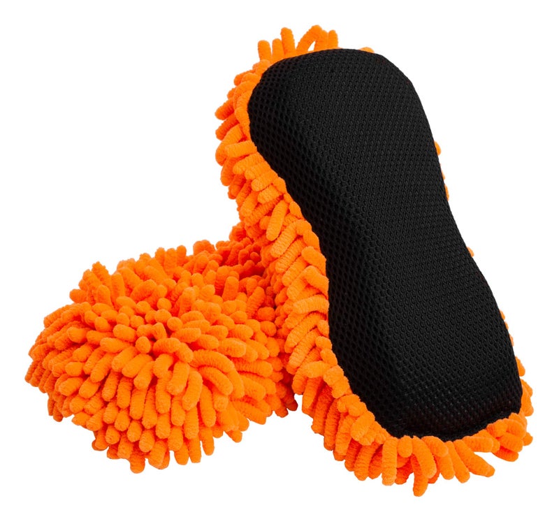 SCRUBIT Microfiber Car Wash Sponge NonScratch Wash Mitt Microfibers for Cleaner Cars Great for Everyday Cleaning Automobile Cleaning Sponges Essential Part of Any Washing Kit 2 Pack - Image 3