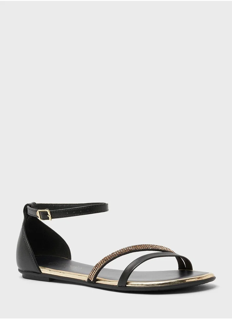 Beira Rio Aleah Flat Sandals