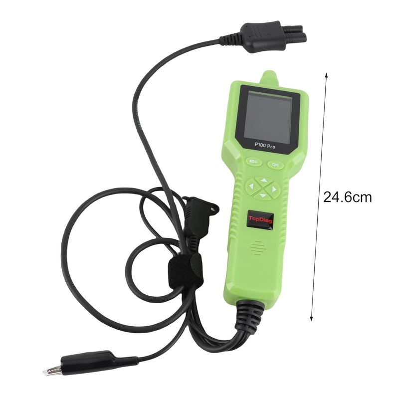 P100 Pro Car Circuit Tester Intelligent Multimeter Oscilloscope Power Supply Activation Green - Image 3