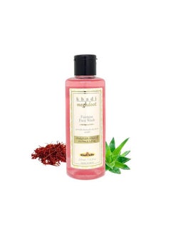 Fairness Face Wash 210Ml Enriched With Extracts Of Aloe Vera And Saffron; Face Wash For Oily Skins And Pimples; Ayurvedic Face Wash 210Ml (Pack Of 1)