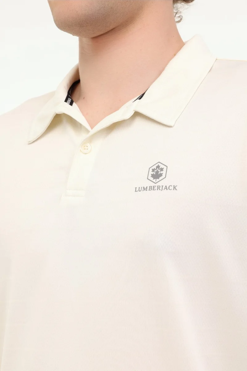 لامبرجاك MB CT461 Sherman T-Sh 5fx Off White Men's Short Sleeve T-Shirt