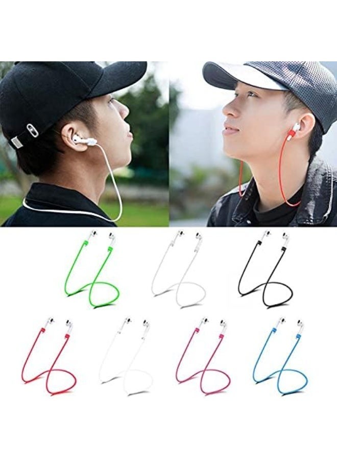 حزام رقبة من السيليكون الملون لسماعات الاذن اللاسلكية مضاد للسقوط ومضاد للضياع - Image 4