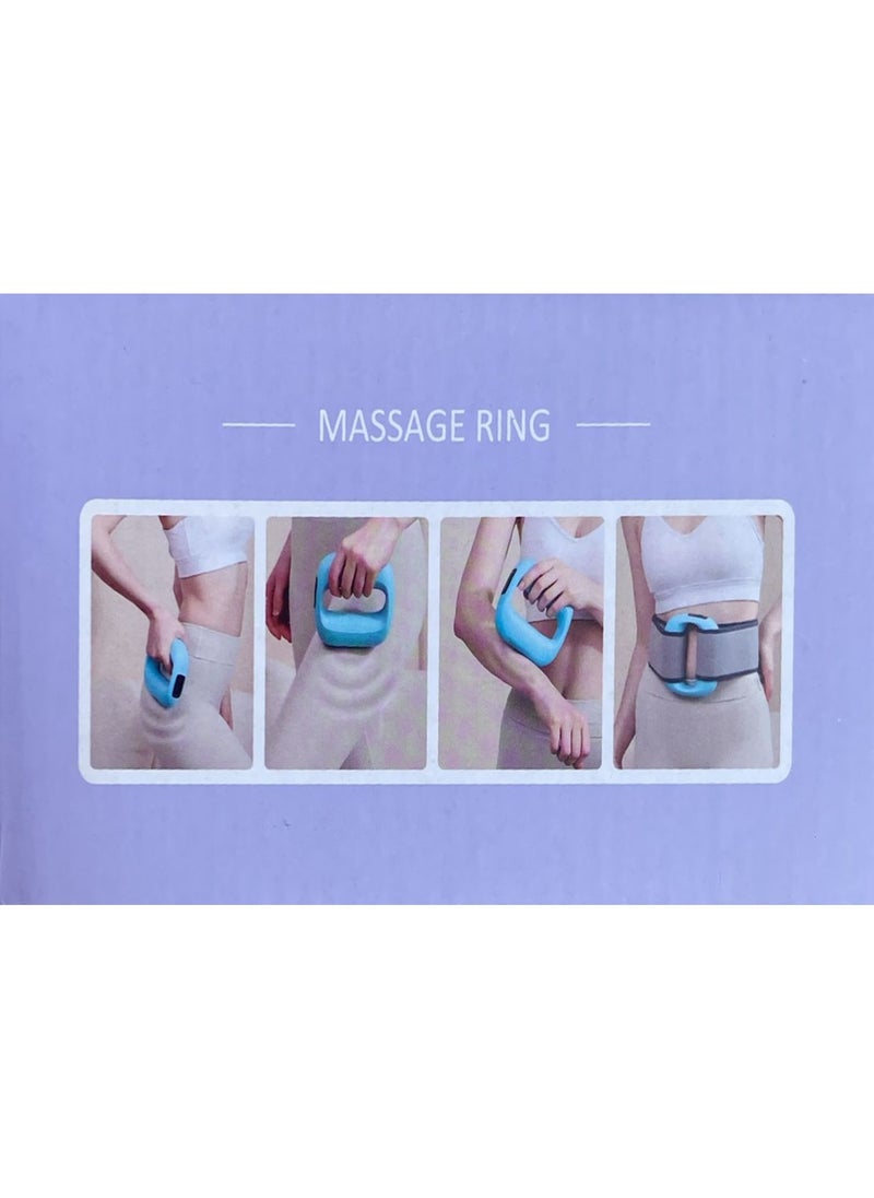 DubaiGallery Professional fascial ring leg massager device Three-in-One including standard belt deep vibration full-body slimming  - Image 3