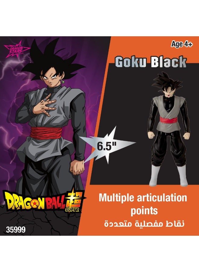 Bandai Dragon Ball Stars Figure Goku Black 6.5-Inches | Collectible Action Figure | Display Figure | Interchangeable Hands | Perfect Gift for Collectors, Manga & Anime Lovers! - Image 2