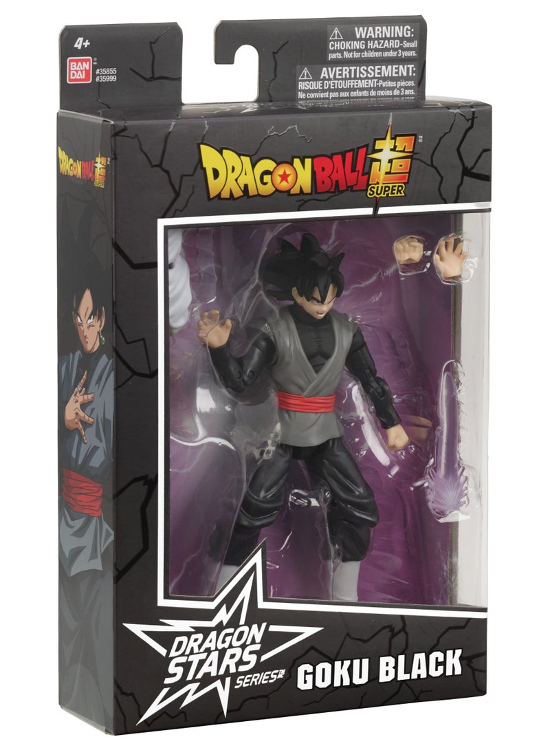 Bandai Dragon Ball Stars Figure Goku Black 6.5-Inches | Collectible Action Figure | Display Figure | Interchangeable Hands | Perfect Gift for Collectors, Manga & Anime Lovers! - Image 3