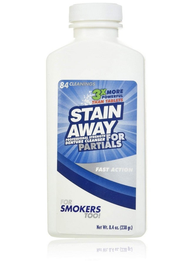 Stain-Away Denture Cleanser Partials Regular - 7.1 Oz - Image 1