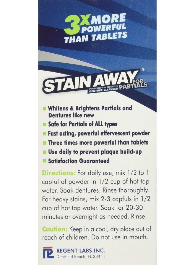 Stain-Away Denture Cleanser Partials Regular - 7.1 Oz - Image 2
