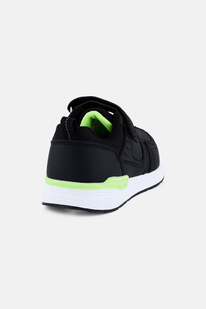 RBX Kids Boy Velcro Closure Outdoor Shoes, Black - Image 3