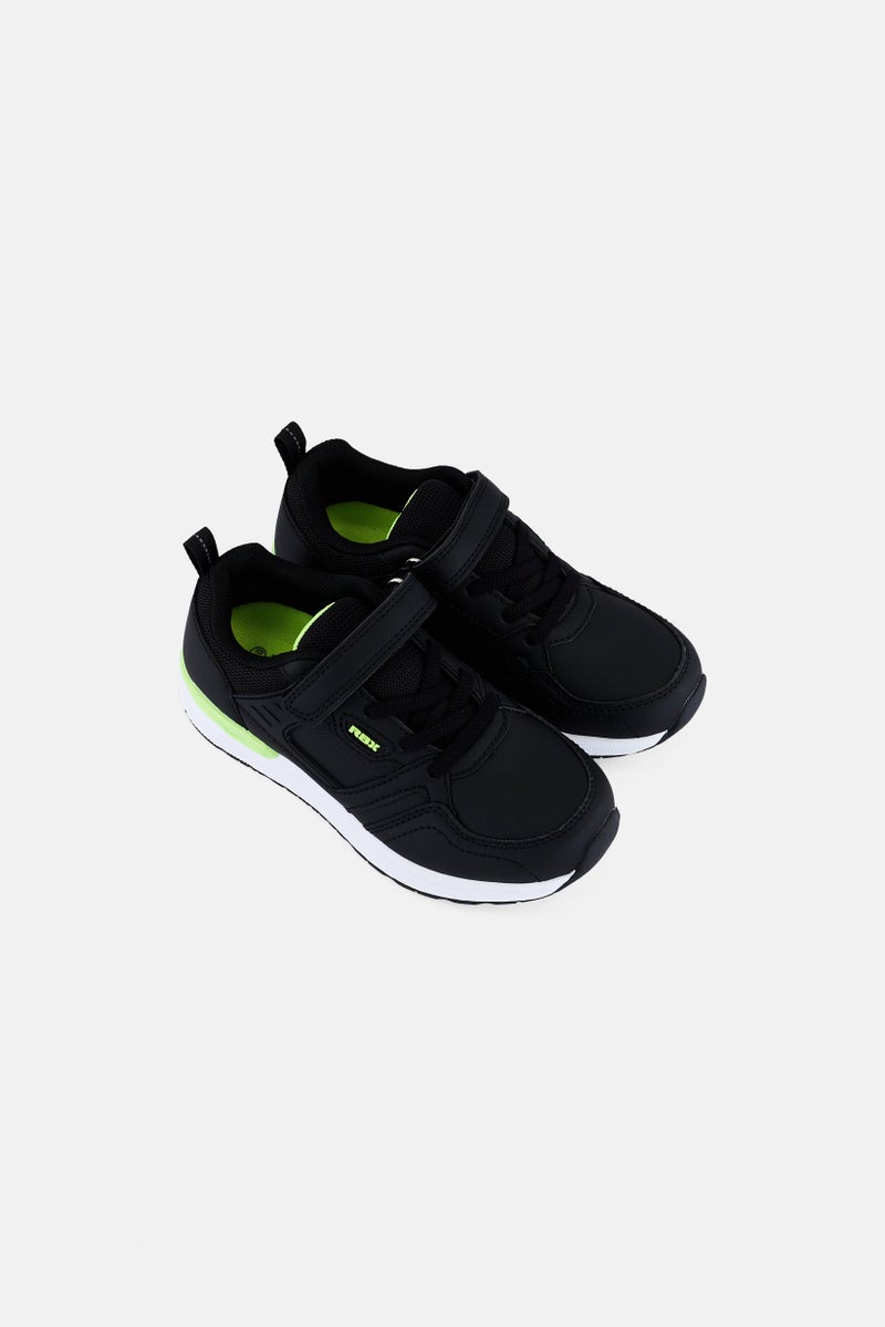 RBX Kids Boy Velcro Closure Outdoor Shoes, Black - Image 2