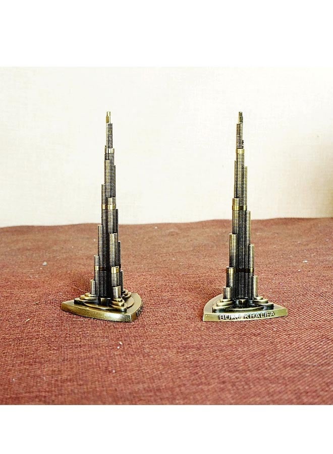 Burj Khalifa Model Sculpture Famous Landmark Building Home office Desktop Decorationandmark Building Model for Art Craft Office Home Desktop Decoration - Image 2