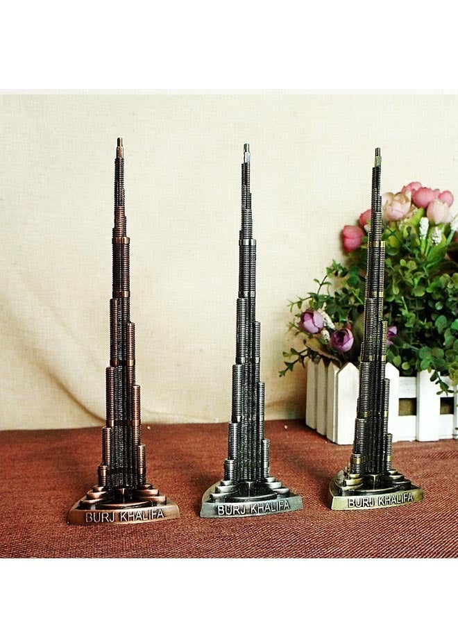 Burj Khalifa Model Sculpture Famous Landmark Building Home office Desktop Decorationandmark Building Model for Art Craft Office Home Desktop Decoration - Image 3