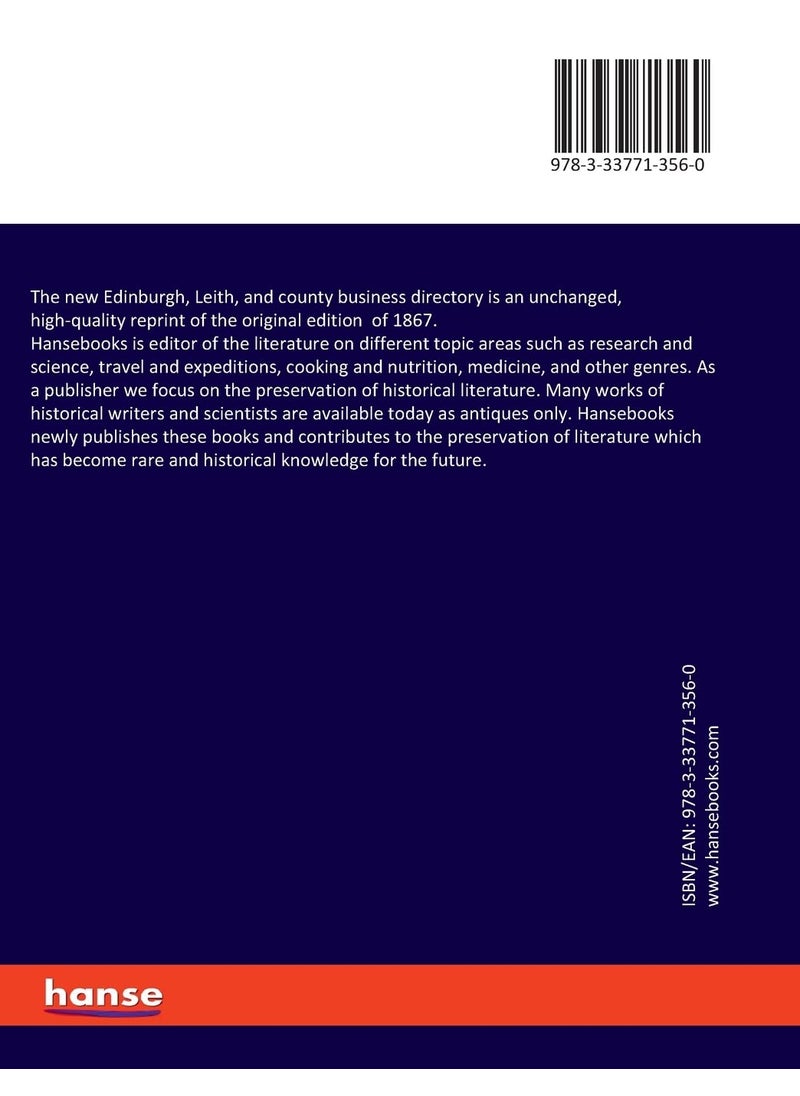 The new Edinburgh, Leith, and county business directory  - Image 2