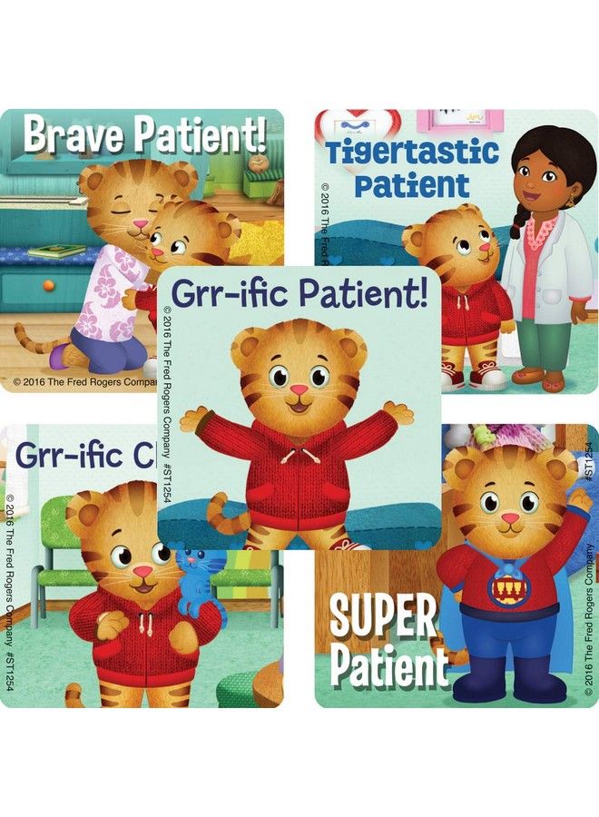 SmileMakers Daniel Tiger'S Neighborhood Patient Prizes And Giveaways 100 Per Pack - Image 2