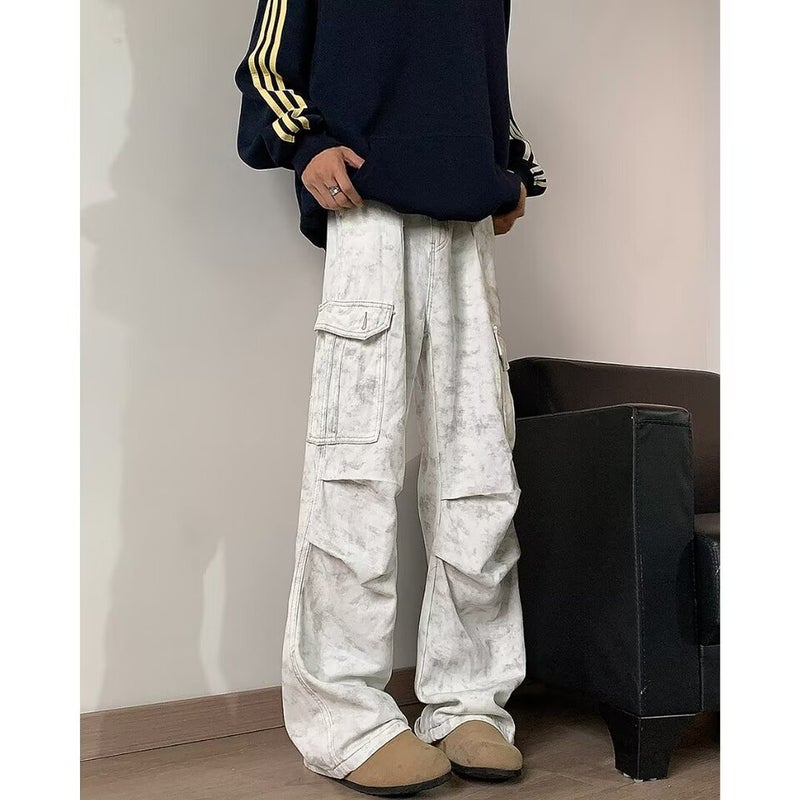 Unisex Casual Daily Denim Jeans - Image 1