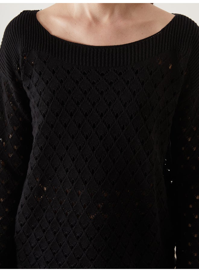 LC WAIKIKI Crew Neck Long Sleeve Women's Knitwear Sweater - Image 3