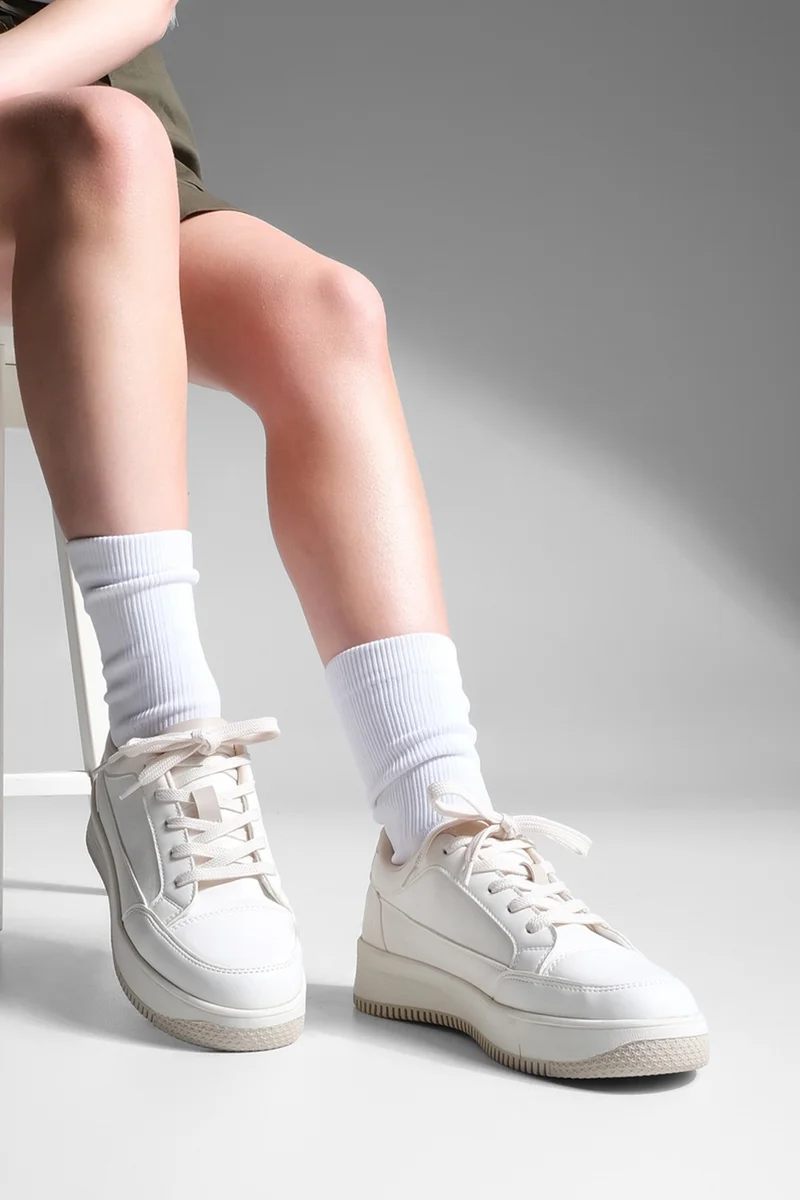 مارجين Women's Sneaker Lace-Up Sports Shoes Arye