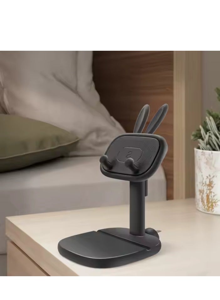 ديفيا حامل الهاتف المحمول العالمي  قابل للتعديل بزاوية الارتفاع للمكتب  حامل لهاتف iPhone متوافق مع جميع الاجهزه - Image 5