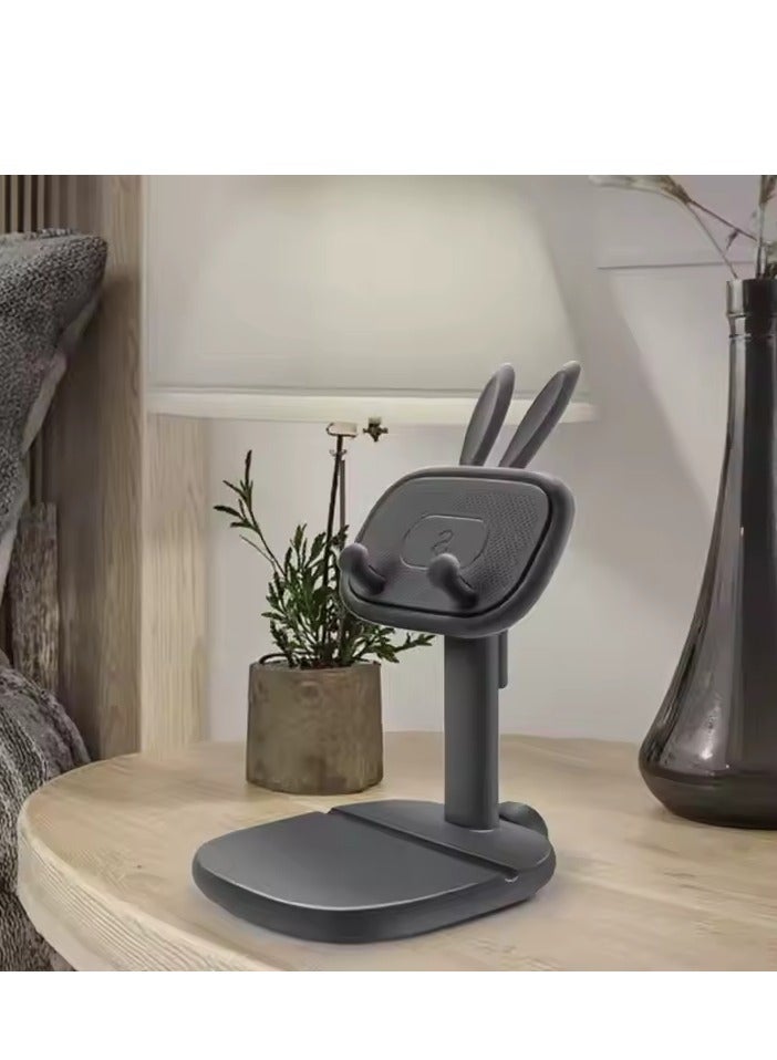 ديفيا حامل الهاتف المحمول العالمي  قابل للتعديل بزاوية الارتفاع للمكتب  حامل لهاتف iPhone متوافق مع جميع الاجهزه - Image 3