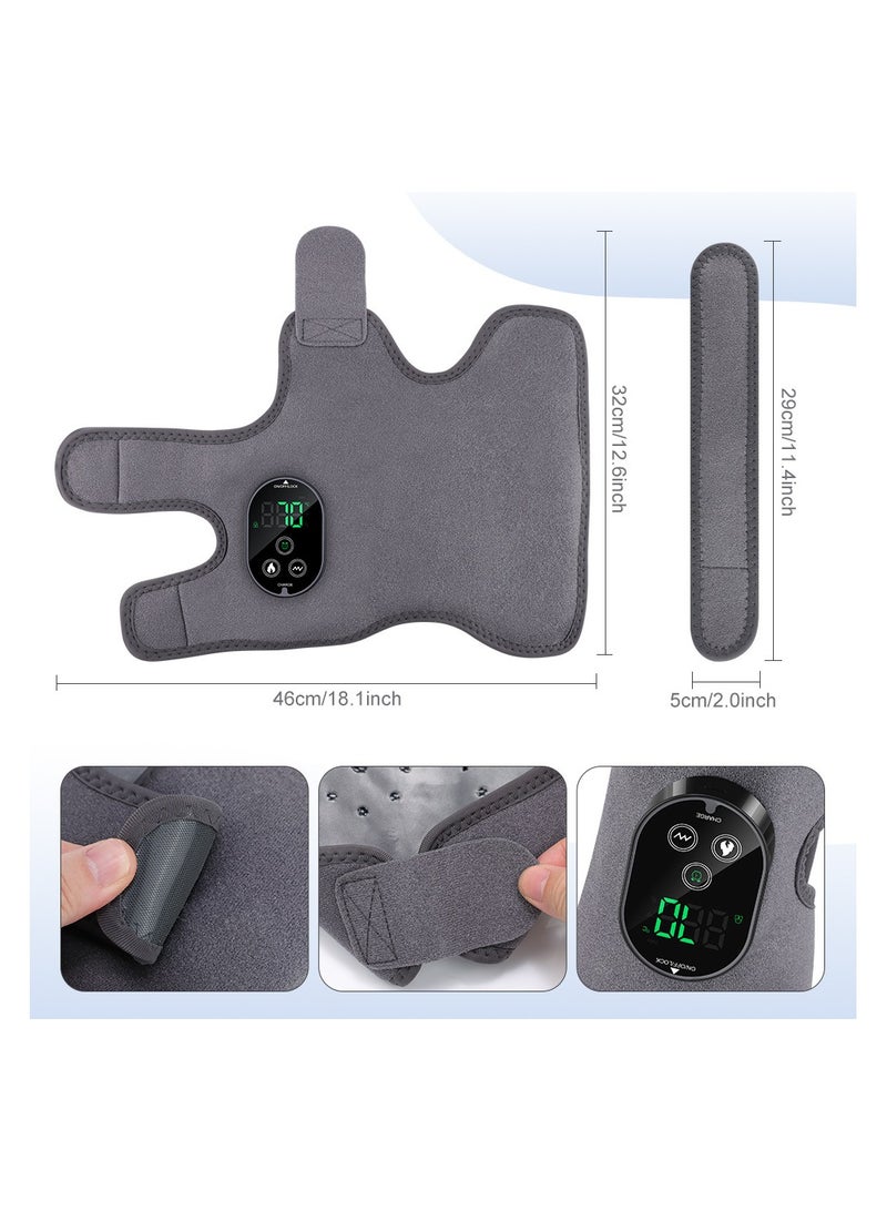 Electrothermal ankle massager Multi-speed heat + vibration massage ankle joint relaxation god left and right foot universal home office sports recovery - Image 5