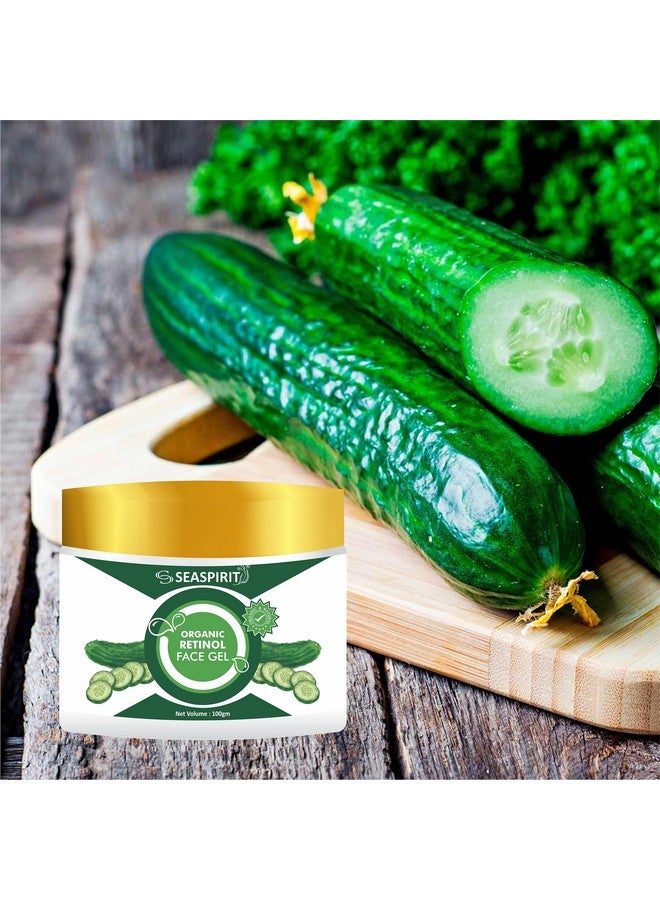 TOPHAVEN Organic Retinol Face Gel - 100gm Skin Brightening Moisturizing Light Weight Nourishing Formula for All Skin Types - Image 3