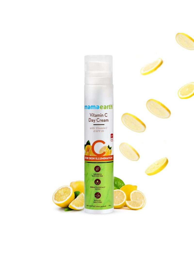 Vitamin C Day Cream For Face, with Vitamin C & SPF 20, for Skin Illumination – 50g