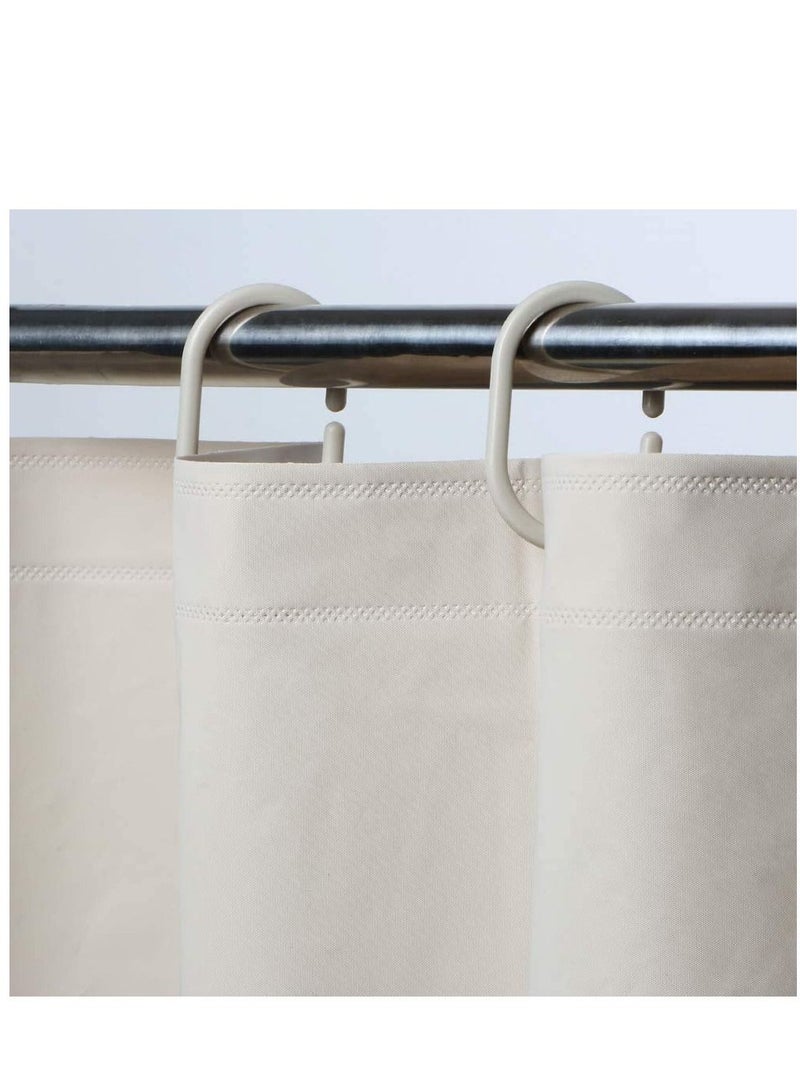 KASTWAVE Shower curtain Liner Design for Bathroom Shower and Bathtubs - Free of PVC Chlorine and Chemical Smell - Non-Toxic and Eco-Friendly - 100% Waterproof 180 X 200 cm - Image 5