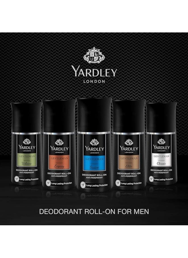 Yardley Gentleman Classic Anti-Perspirant Roll On 50 ml  - Image 5