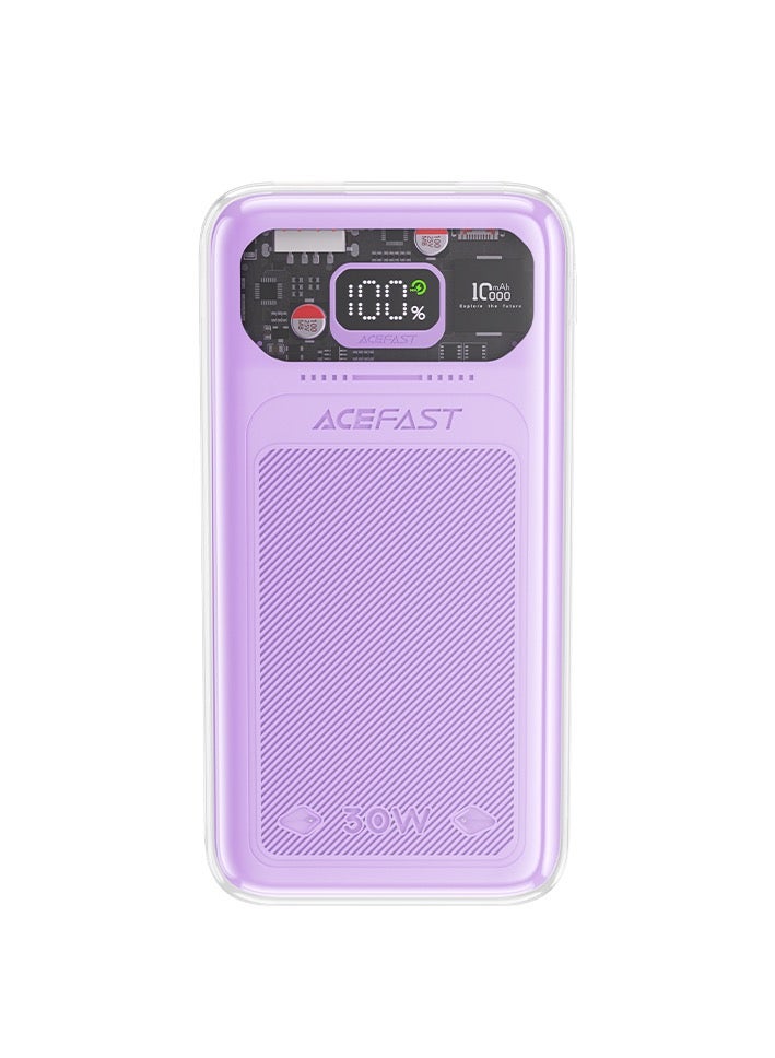 ACEFAST power bank M1 10,000mAH / Alfalfa Purple - Image 3