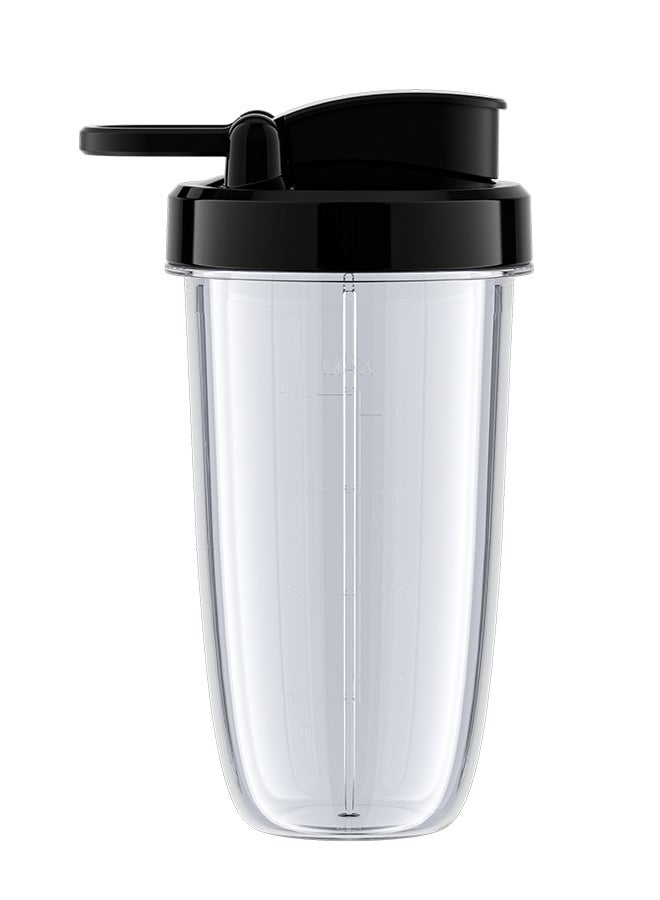 ClassPro خلاط زجاجي 1.6 لتر، مطحنة 0.3 لتر، 800 واط، أسود/رمادي - Image 3