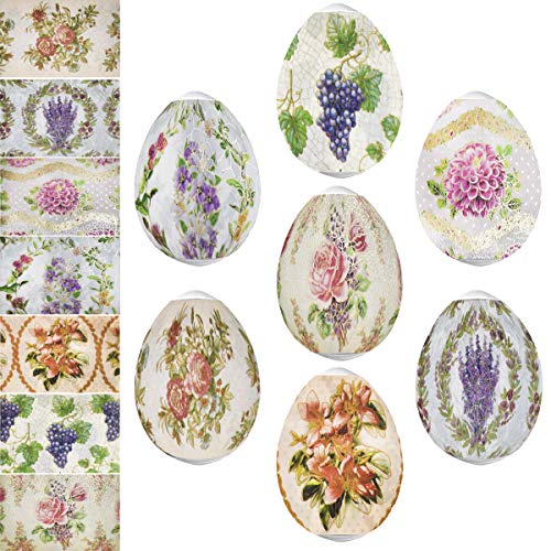 Diximus Thermo Heat Shrink Sleeve Decoration Easter Egg Wraps Pysanka Pysanky (Decoupage) - Image 1