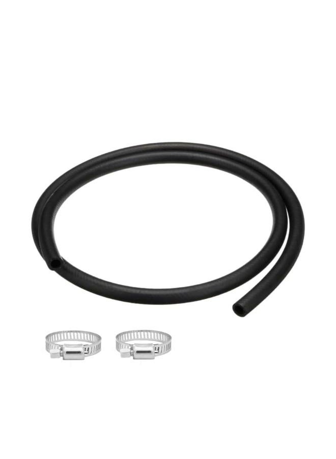YaBeHo 28490 1/2" Safety Stripe Standard Straight Heater Hose-6' Length - Image 1