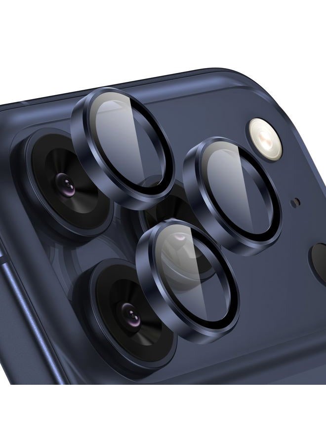 Tensea Camera Lens Protector Compatible for iPhone 17 Pro Max/17 Pro, Metal Aluminum Alloy Tempered Glass Cover Camera Screen Protector Accessories, Case Friendly - Image 1