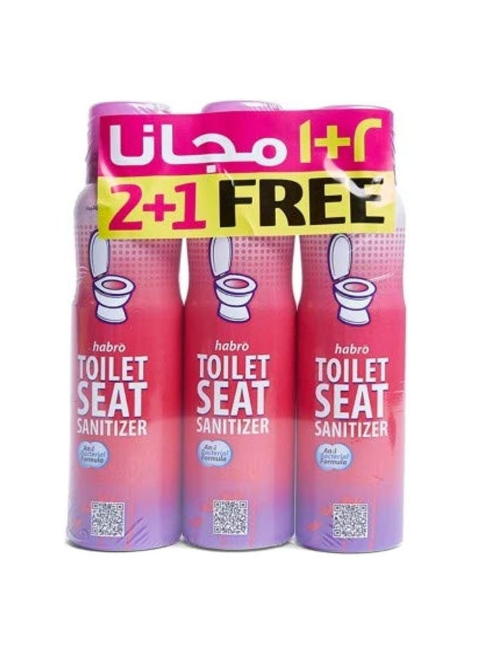 Habro Dutch & Anti-Bacterial Toilet Seat Sanitizer 150ml(Pack of 3) - Image 2