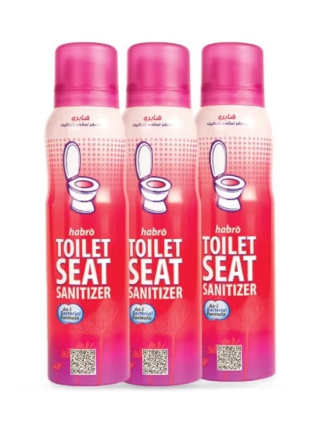 Habro Dutch & Anti-Bacterial Toilet Seat Sanitizer 150ml(Pack of 3) - Image 3
