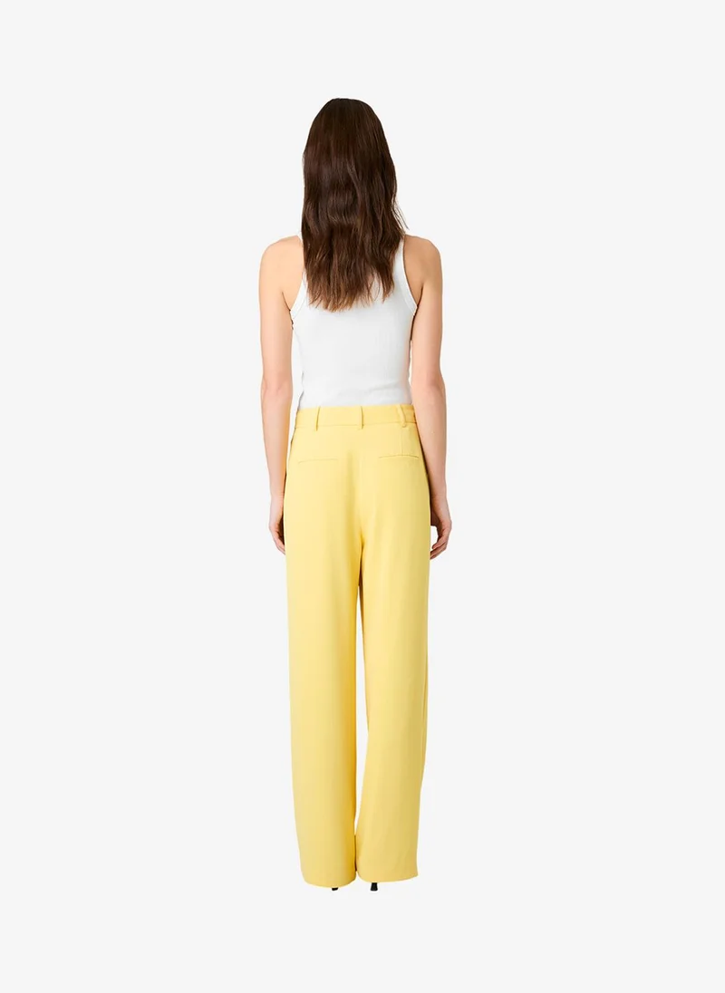 French Connection Dsy Ylw Women's Dsy Ylw Harrie Suiting Trouser for Women | Best Price UAE