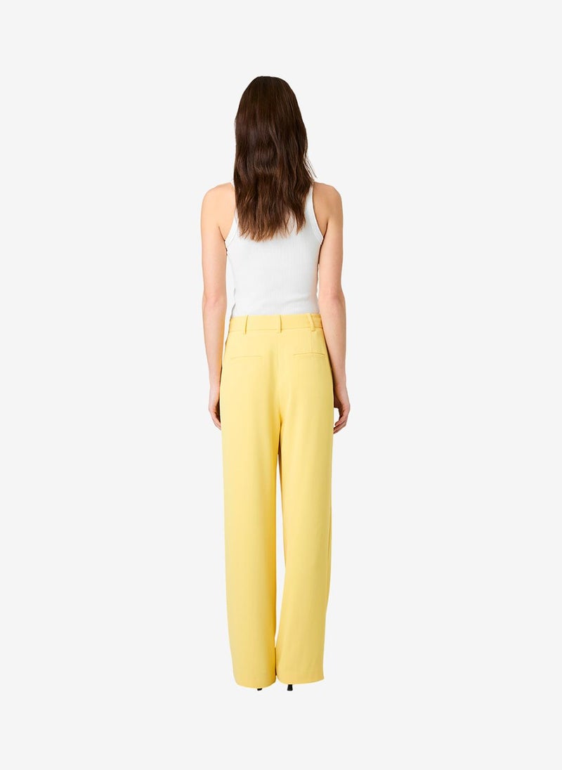 French Connection Women's Dsy Ylw Harrie Suiting Trouser - Image 4