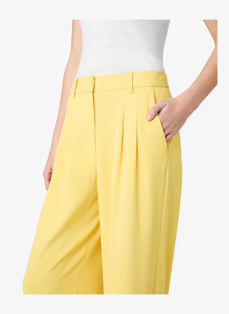 French Connection Dsy Ylw Women's Dsy Ylw Harrie Suiting Trouser for Women | Best Price UAE