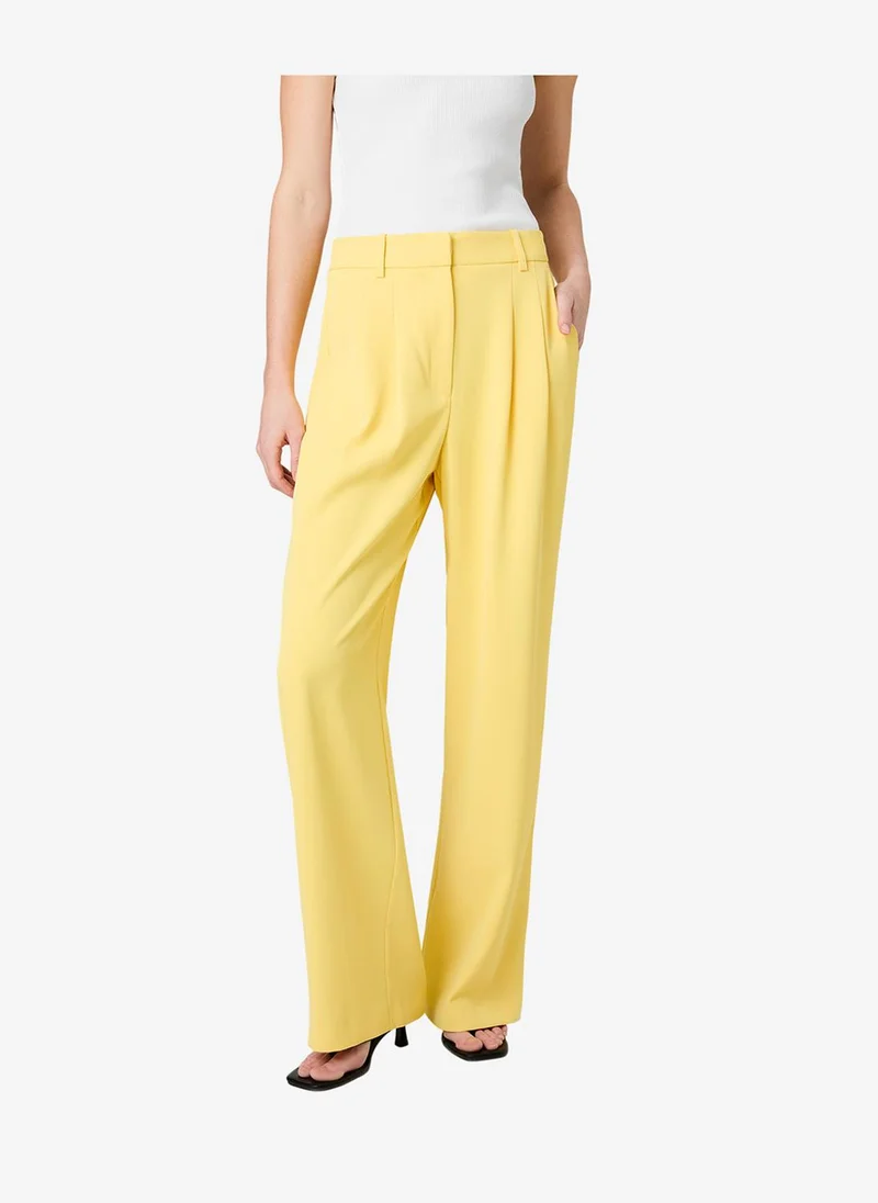 French Connection Dsy Ylw Women's Dsy Ylw Harrie Suiting Trouser for Women | Best Price UAE