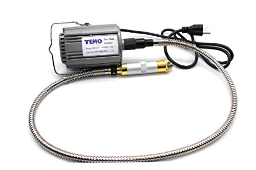 TEMO Heavy Duty Grinder Polishing Rotary Tool with Foot Pedal and Flexible Shaft, 5/32 inch chuck - Image 4