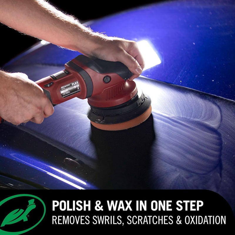 TurtleWax Hybrid Solutions Ceramic Car Polish and Wax, Light Scratch Remover, Durable Paint Protection, Extreme Water Beading, High Gloss Shine, Hand or Machine Polisher Use, 14 oz (Pack of 2) - Image 3