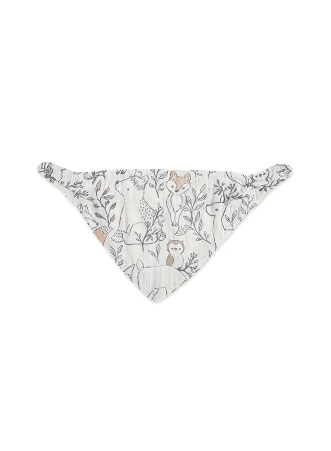Crane BABY 3 Pieces Ezra Muslin Bib Set, One Size