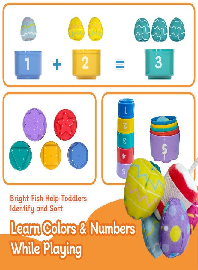 MASSRT Montessori Cloth Toy for Toddlers, Soft Baby Learning Toys for 1 Year Old Boy & Girl, Fine Motor Skills Activity Set for Early Color & Number Recognition, Cute Play Set for Babies 6 Month+ - Image 5